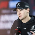 Russellas: „Mercedes“ tikrinimas „nelabai teisingas“, net jei „sportas taip vyksta“